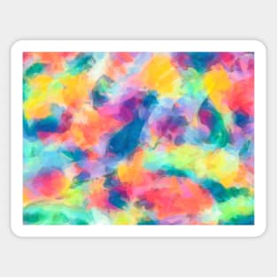 Colorful Splatter Sticker